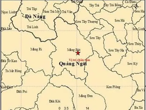 Quảng Ngãi ghi nhận 2 trận động đất trong đêm, dân cách 150km vẫn cảm nhận rung lắc