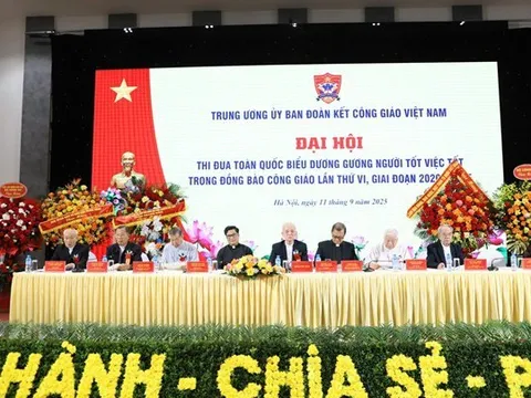 Nhiều tấm gương người tốt, việc tốt trong phong trào thi đua của đồng bào Công giáo