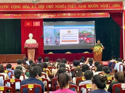 Tăng cường khai báo, cập nhật dữ liệu và kết nối hệ thống truyền tin báo cháy vì an toàn cộng đồng