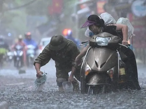 Dự báo thời tiết 12/9: Điểm danh những nơi có mưa to "sầm sập"