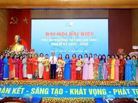 Hà Nội: Tổ chức thành công Đại hội điểm phụ nữ xã, phường đầu tiên sau sắp xếp tổ chức bộ máy