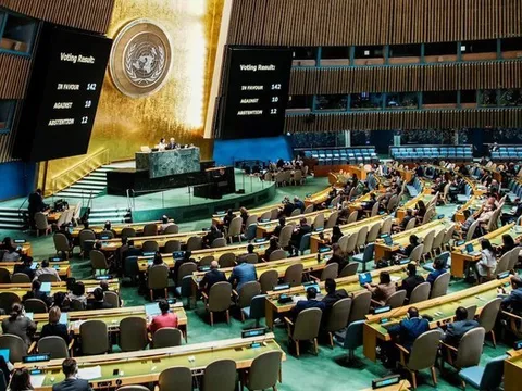 Đại đa số các nước thành viên Liên Hợp Quốc tán thành giải pháp hai nhà nước