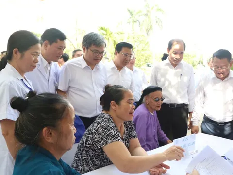 Xã Tiến Thắng: Đi đầu trong công tác chăm sóc sức khoẻ nhân dân