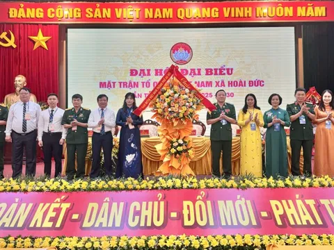 Chuyển đổi số trong công tác Mặt trận, chung sức xây dựng xã Hoài Đức phát triển thành phường giàu đẹp