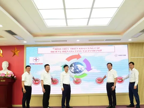 EVNHANOI tổ chức Lễ khởi động triển khai Dịch vụ điện gia tăng
