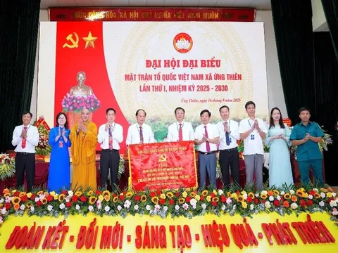 Phát huy sức mạnh khối đại đoàn kết, lan tỏa khát vọng, xây dựng xã Ứng Thiên giàu đẹp, văn minh, nghĩa tình