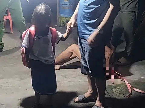 Tìm thấy bé gái lớp 1 mất tích, ở cùng người đàn ông trong chòi rẫy