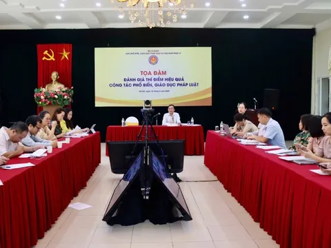 Đánh giá thí điểm hiệu quả công tác phổ biến, giáo dục pháp luật tại các bộ, địa phương
