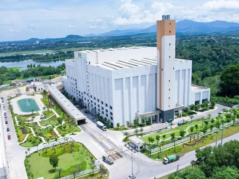 Hà Nội khánh thành Nhà máy điện rác Seraphin