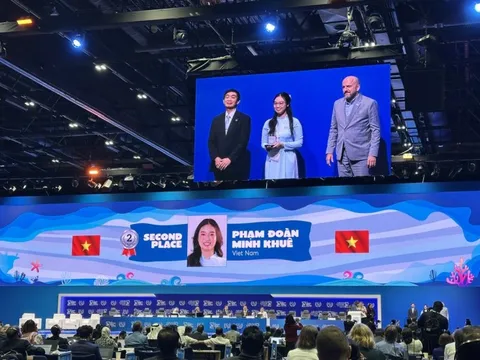 Học sinh Việt Nam giành Giải Nhì Quốc tế cuộc thi viết thư UPU lần thứ 54