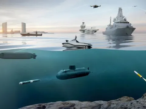 Tàu ngầm không người lái Herne đạt bước tiến đáng kinh ngạc