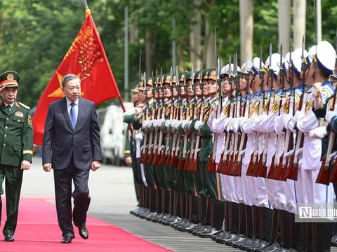 Tổng Bí thư Tô Lâm dự Đại hội Thi đua Quyết thắng toàn quân lần thứ XI