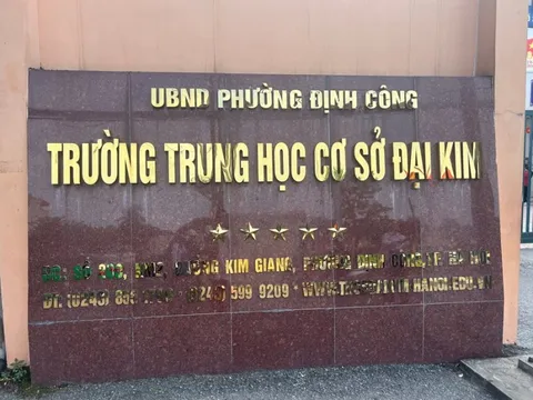 UBND phường Định Công thông tin về vụ việc học sinh có hành vi sai trái đối với cô giáo chủ nhiệm
