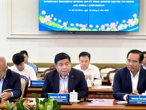 Phó Thủ tướng Nguyễn Chí Dũng: NVIDIA đồng hành cùng Việt Nam bứt phá và trỗi dậy về KHCN
