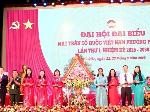 Đồng chí Trần Thị Hồng Hạnh giữ chức Chủ tịch Ủy ban MTTQ phường Phú Diễn