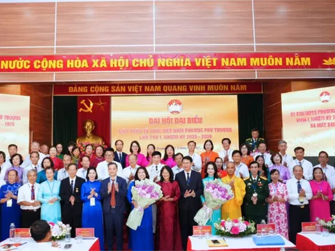Đại hội Đại biểu MTTQ phường Phú Thượng lần thứ I: Nâng cao năng lực, đón đầu kỷ nguyên chuyển đổi số