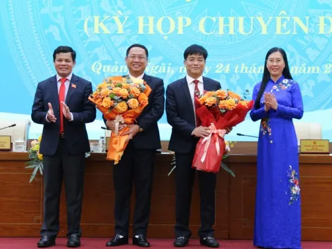 Hai Bí thư xã ở Quảng Ngãi được bầu làm Phó Chủ tịch UBND tỉnh nhiệm kỳ 2021-2026