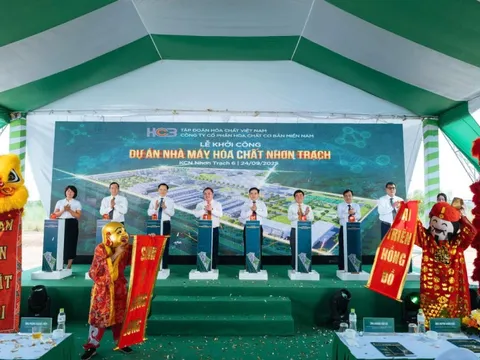 Khởi công Nhà máy Hóa chất Nhơn Trạch: Bước ngoặt phát triển của Công ty Hóa chất Cơ bản miền Nam