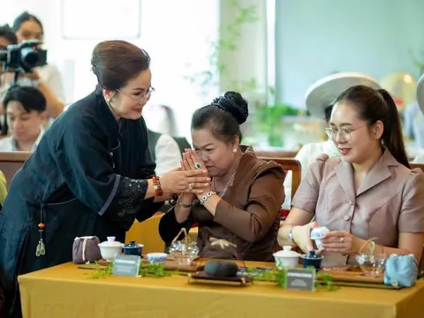 Trà sư Ngô Thị Thanh Tâm mong muốn quảng bá văn hóa trà Việt ra thế giới