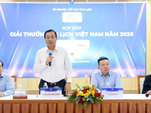 Công bố Giải thưởng Du lịch Việt Nam năm 2025 với nhiều hạng mục hấp dẫn