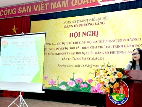 Phường Láng tập huấn nâng cao nghiệp vụ thống kê dân số năm 2025