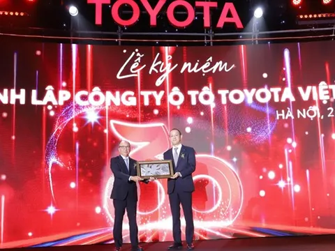Những dấu ấn làm nên hành trình 30 năm rực rỡ của Toyota Việt Nam