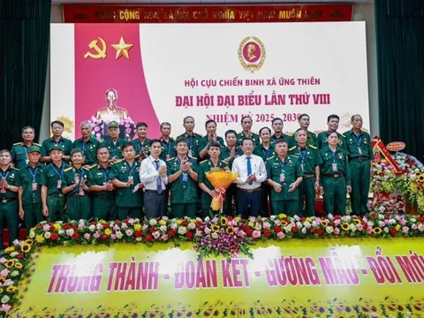 Hội Cựu chiến binh xã Ứng Thiên nhiệm kỳ 2025-2030: Đổi mới, trách nhiệm, phát triển bền vững