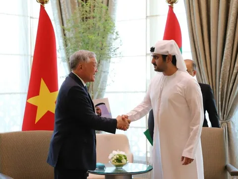 UAE sẵn sàng chia sẻ kinh nghiệm, hỗ trợ xây dựng trung tâm tài chính quốc tế tại Việt Nam