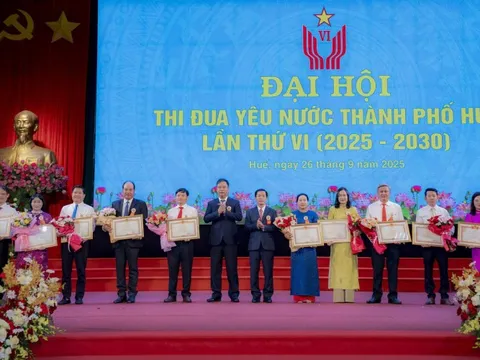 TP. Huế tôn vinh các tập thể, cá nhân tiêu biểu trong các phong trào thi đua yêu nước