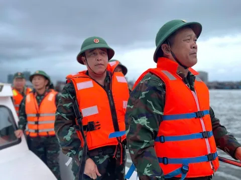 Quân khu 5: Kiểm tra, chỉ đạo công tác ứng phó bão số 10