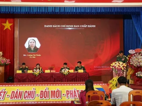 Hội Cựu chiến binh phường Trung Tâm tổ chức Đại hội đại biểu lần thứ VIII, nhiệm kỳ 2025-2030