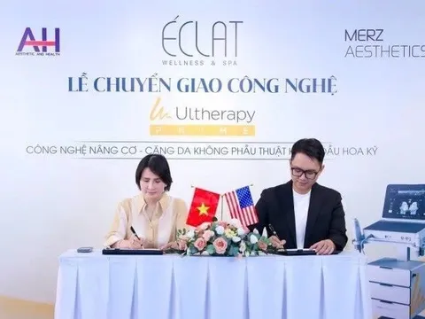 Éclat Việt Nam nhận bàn giao công nghệ trẻ hóa mới
