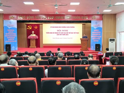 Phường Xuân Phương tổ chức Đại hội Thể dục thể thao lần thứ I