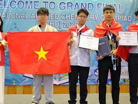 Cả 6 học sinh Việt Nam giành huy chương tại Olympic Hóa học ứng dụng quốc tế 2025