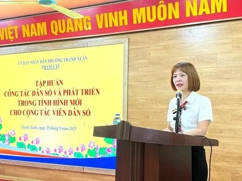 Phường Thanh Xuân chú trọng nâng cao kiến thức, kỹ năng về công tác dân số trong tình hình mới