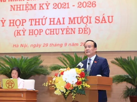Kỳ họp thứ 26, HĐND thành phố Hà Nội: Quyết nghị, thông qua 24 Nghị quyết
