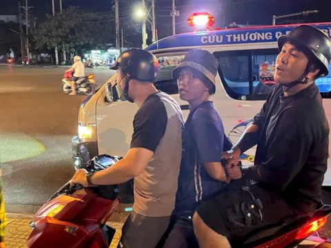 Đại úy công an truy bắt nghi phạm gây án mạng tại ngã tư ở Lâm Đồng