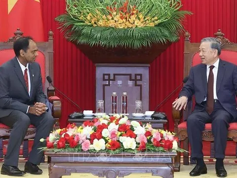 Tổng Bí thư Tô Lâm tiếp Chủ tịch Tập đoàn Marvell toàn cầu