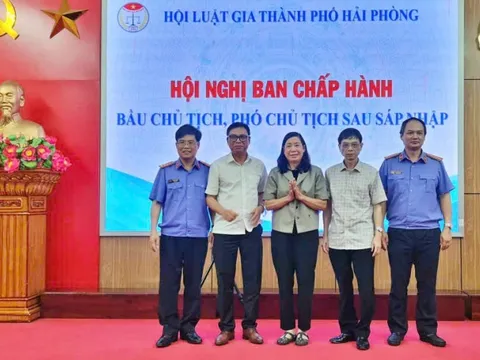 Bà Nguyễn Thị Mai được bầu là Chủ tịch Hội Luật gia Tp.Hải Phòng