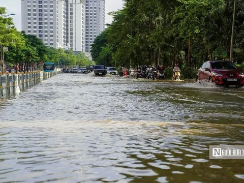 Hà Nội yêu cầu sớm khắc phục tình trạng ngập úng