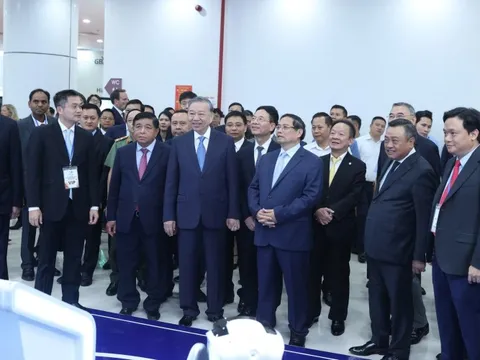 Tổng Bí thư Tô Lâm dự Lễ hưởng ứng Ngày hội Đổi mới sáng tạo Quốc gia 2025