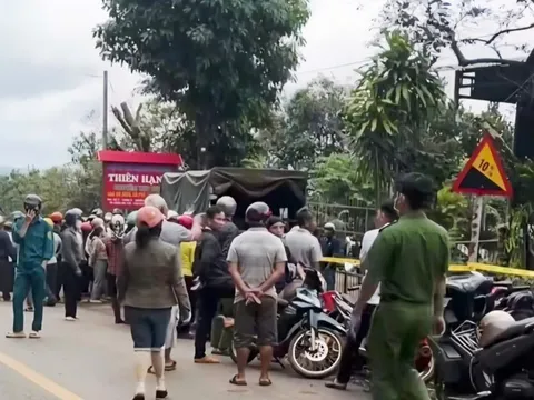 Phong tỏa hiện trường vụ 3 người trong một gia đình tử vong với nhiều vết thương