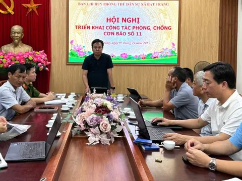 Xã Bát Tràng: Công tác phòng chống bão số 11 theo phương châm “4 tại chỗ“