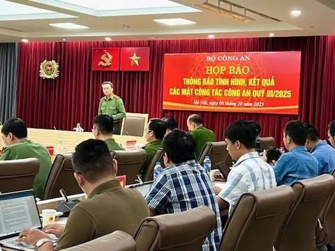 Bộ Công an: Kéo giảm sâu 27,2% tội phạm về trật tự xã hội so với cùng kỳ