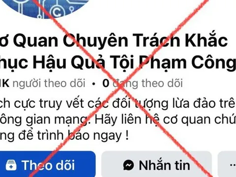 Cảnh báo hình ảnh lãnh đạo Công an tỉnh Quảng Trị bị cắt ghép với mục đích lừa đảo