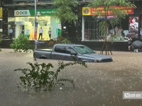 Miền Bắc mưa to "trắng trời", các địa phương chủ động ứng phó với mưa lớn