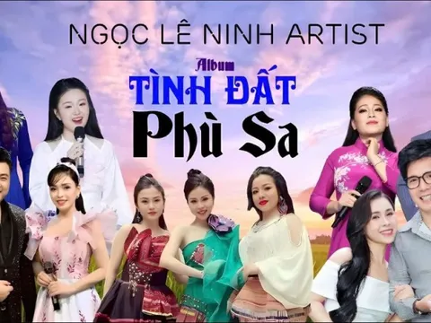 Nhiều nghệ sĩ nổi tiếng hát trong album “Tình đất phù sa” của Nhạc sĩ. TS Ngọc Lê Ninh