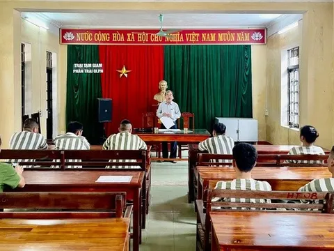 Hội Luật gia tỉnh Thanh Hoá tư hỗ trợ pháp lý cho phạm nhân sắp chấp hành xong án