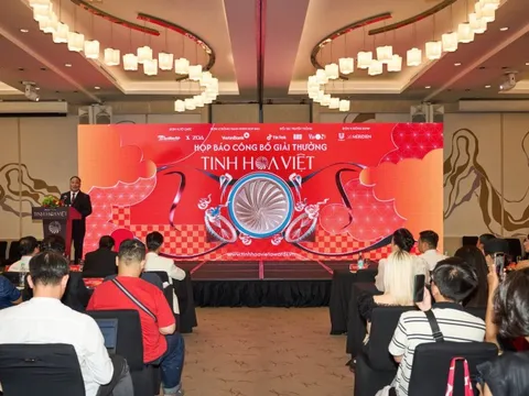 Công bố Giải thưởng 'Tinh hoa Việt' vinh danh giá trị văn hóa, nghệ thuật