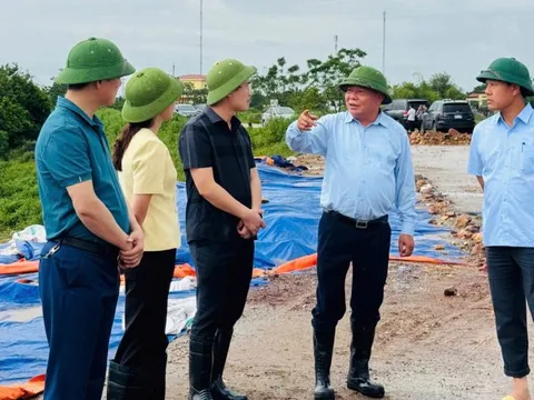 Hà Nội: Chủ động sơ tán dân, sẵn sàng hộ đê sông Cầu, sông Cà Lồ